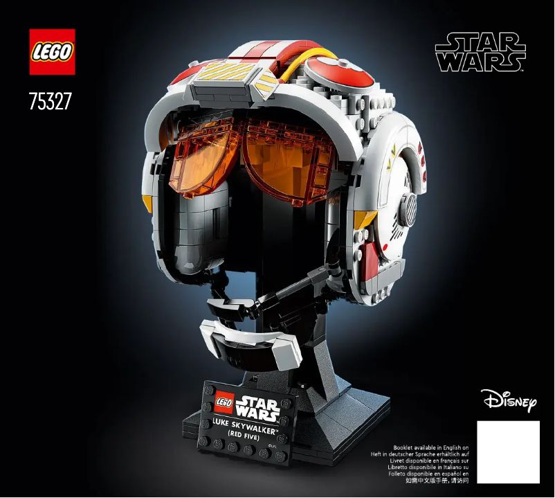 Page 1 de la notice Consignes visuelles Lego Star Wars 75327