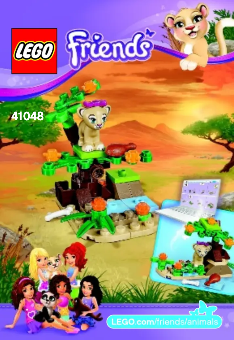 Page 1 de la notice Manuel utilisateur Lego Friends 41048