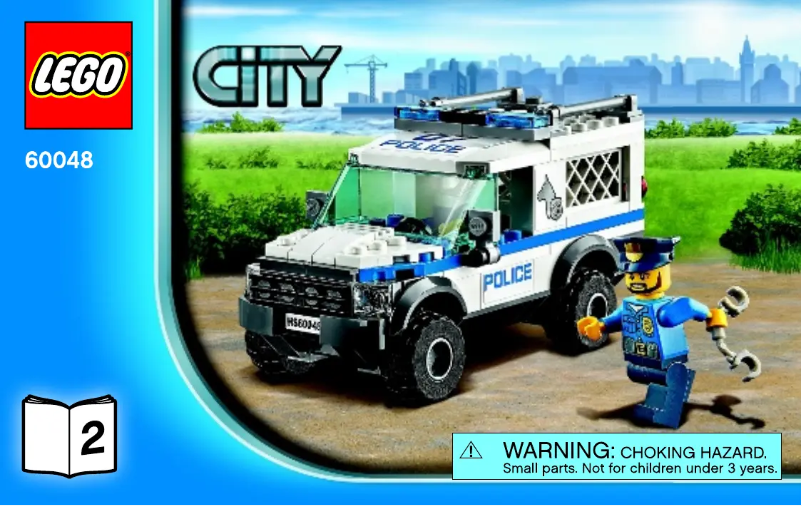 Page 1 de la notice Manuel utilisateur Lego City 60048