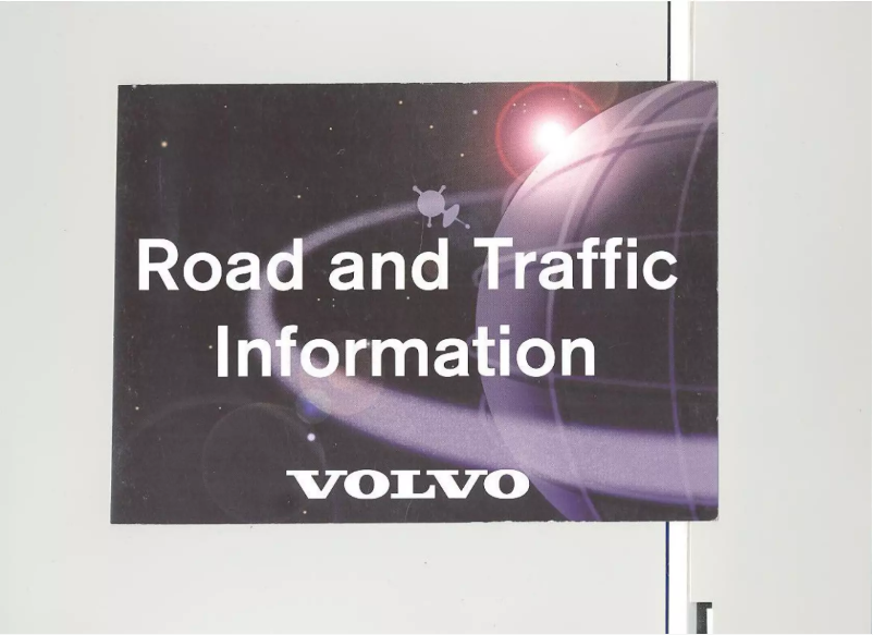 Page n°1 - Manuel utilisateur Volvo RTI XC70 (2003)