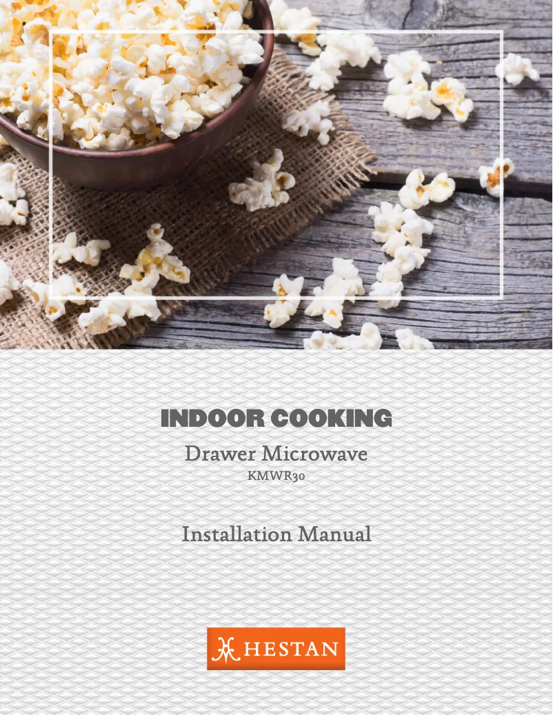 Page n°1 - Manuel utilisateur Hestan KMWR30