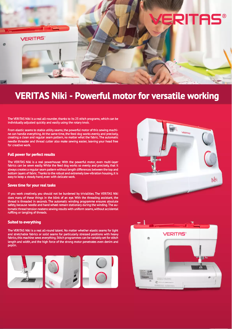 Image de la première page du manuel de l'appareil Niki