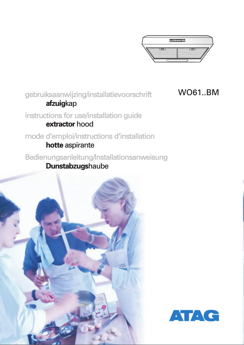 Page 1 de la notice Manuel utilisateur Atag WO6111BM