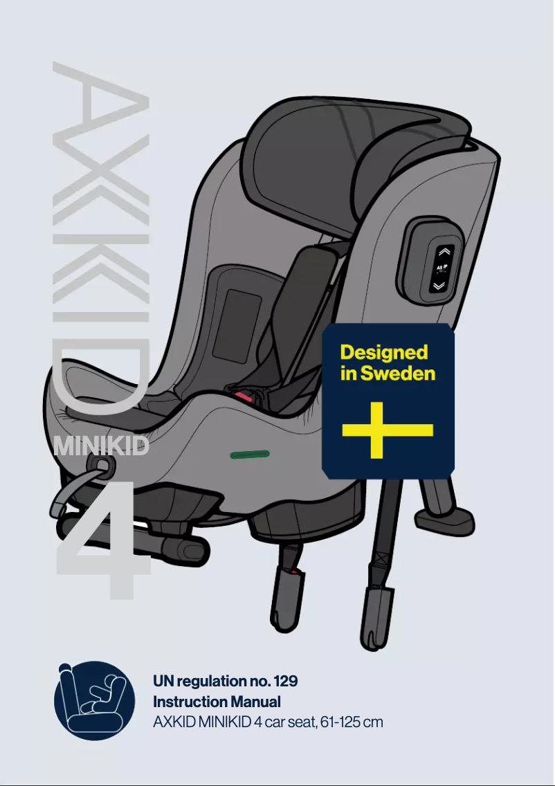 Page 1 de la notice Manuel utilisateur Axkid Minikid 4