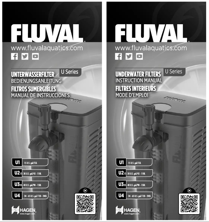 Page n°1 - Manuel utilisateur Fluval U3