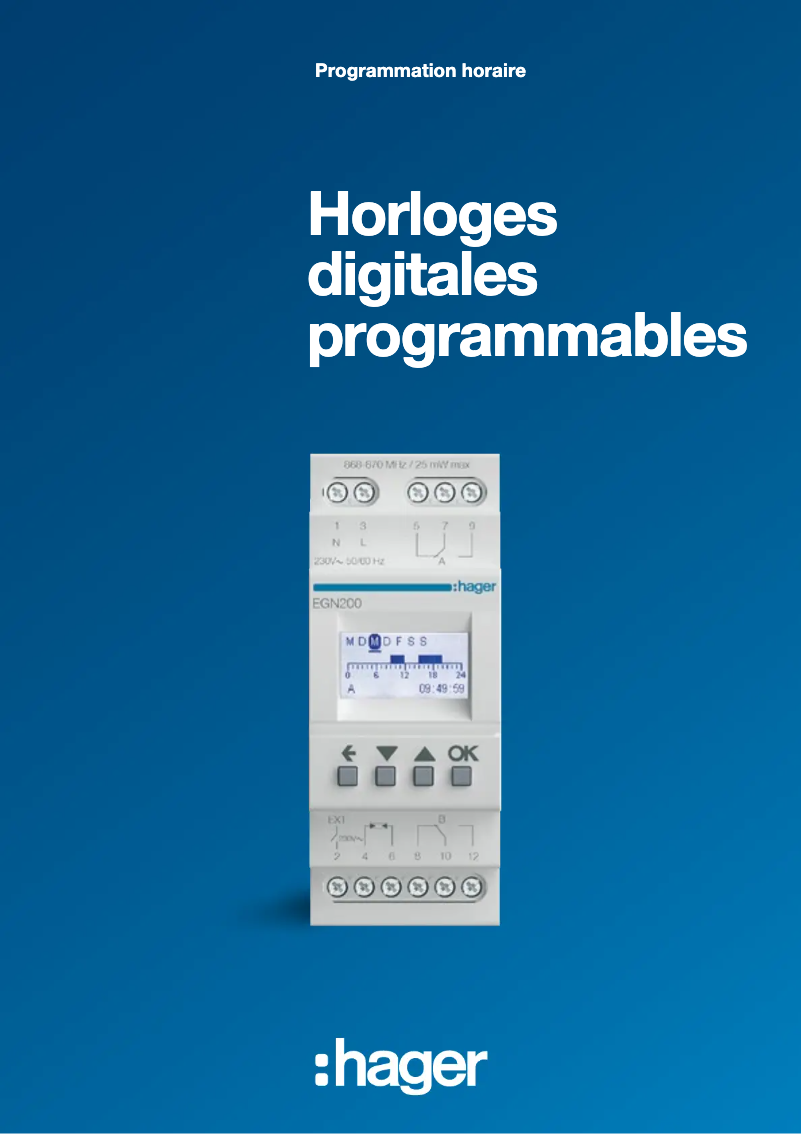 Page 1 de la notice Brochure Hager EEN003W