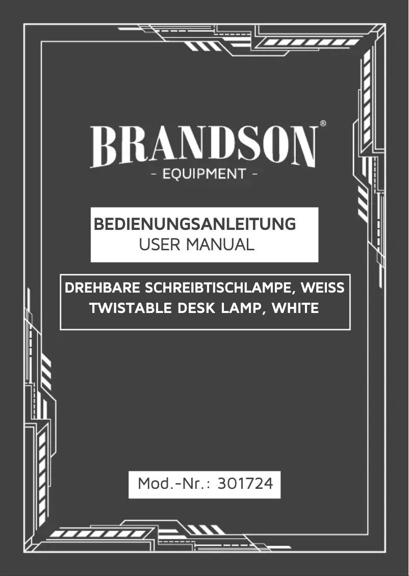 Page n°1 - Manuel utilisateur Brandson 301724