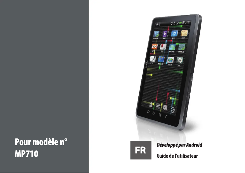 Image de la première page du manuel de l'appareil MP710