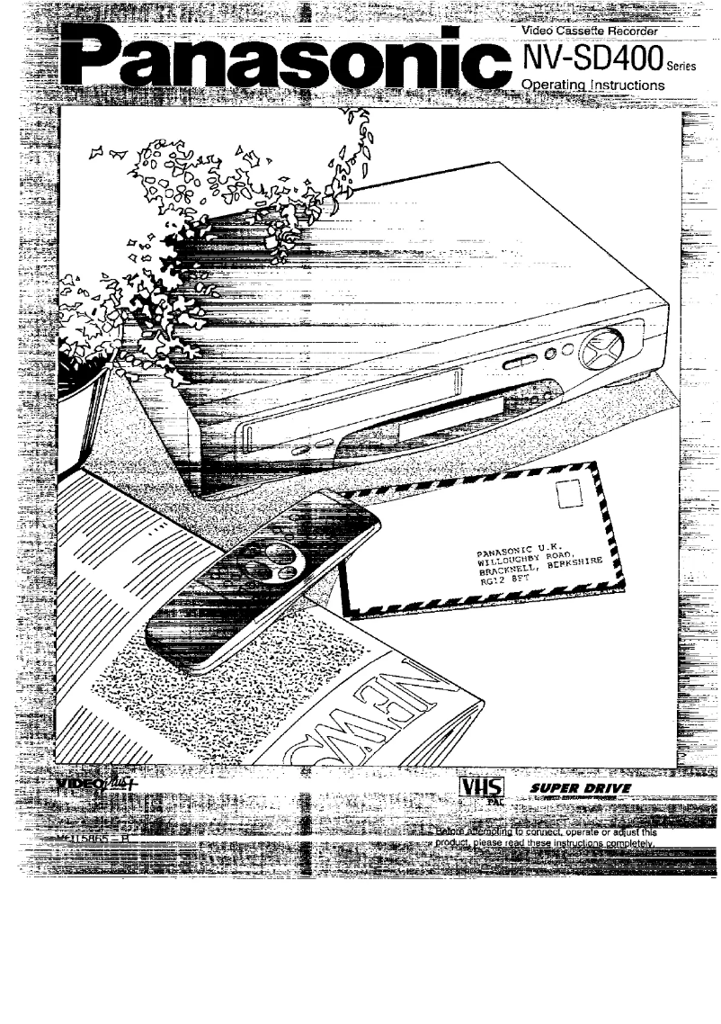 Page n°1 - Manuel utilisateur Panasonic NV-SD400