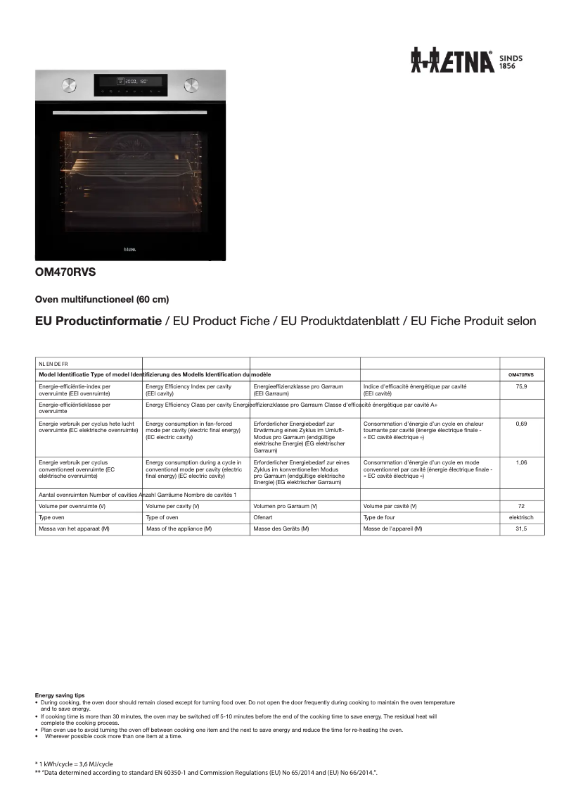Image de la première page du manuel de l'appareil CM450RVS