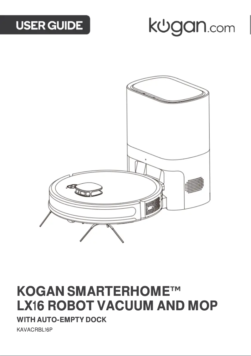 Image de la première page du manuel de l'appareil SmarterHome LX16