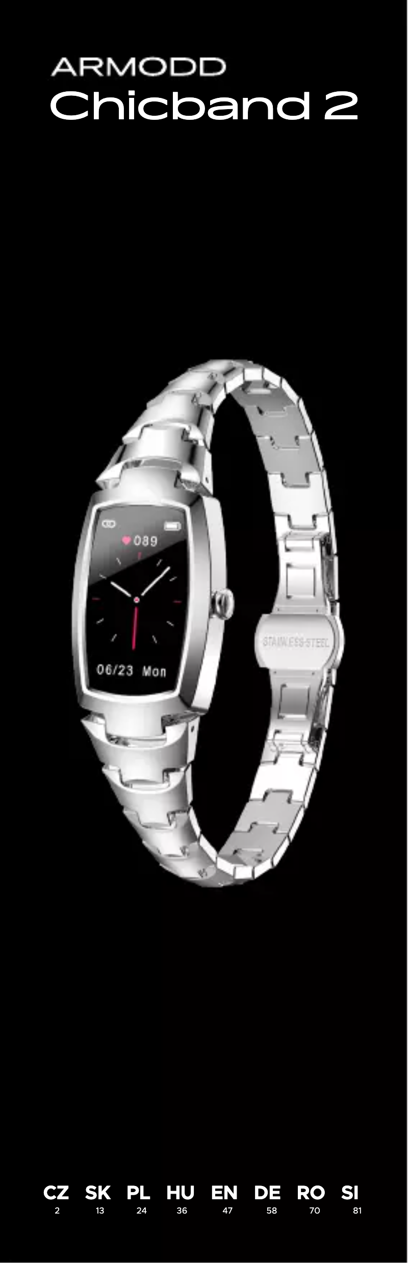 Page n°1 - Manuel utilisateur Armodd Chicband 2