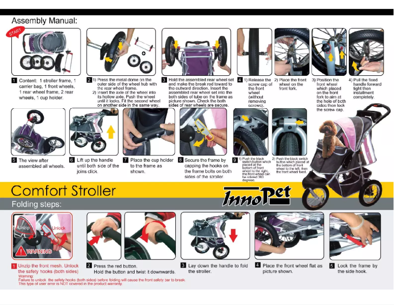 Page n°1 - Manuel utilisateur InnoPet Comfort IPS-045