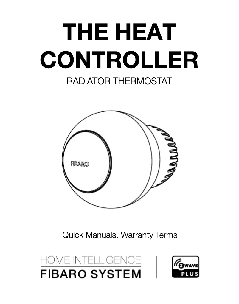 Página 1 del manual Manual de usuario Fibaro The Heat Controller