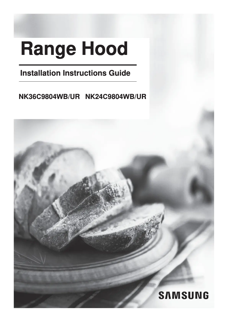 Page 1 de la notice Manuel utilisateur Samsung NK24C9804WB