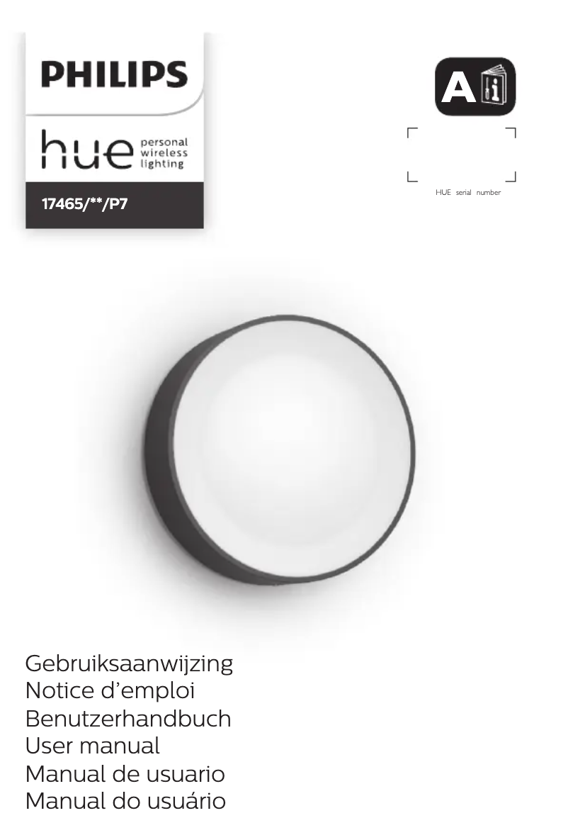 Page 1 de la notice Manuel utilisateur Philips Hue Daylo