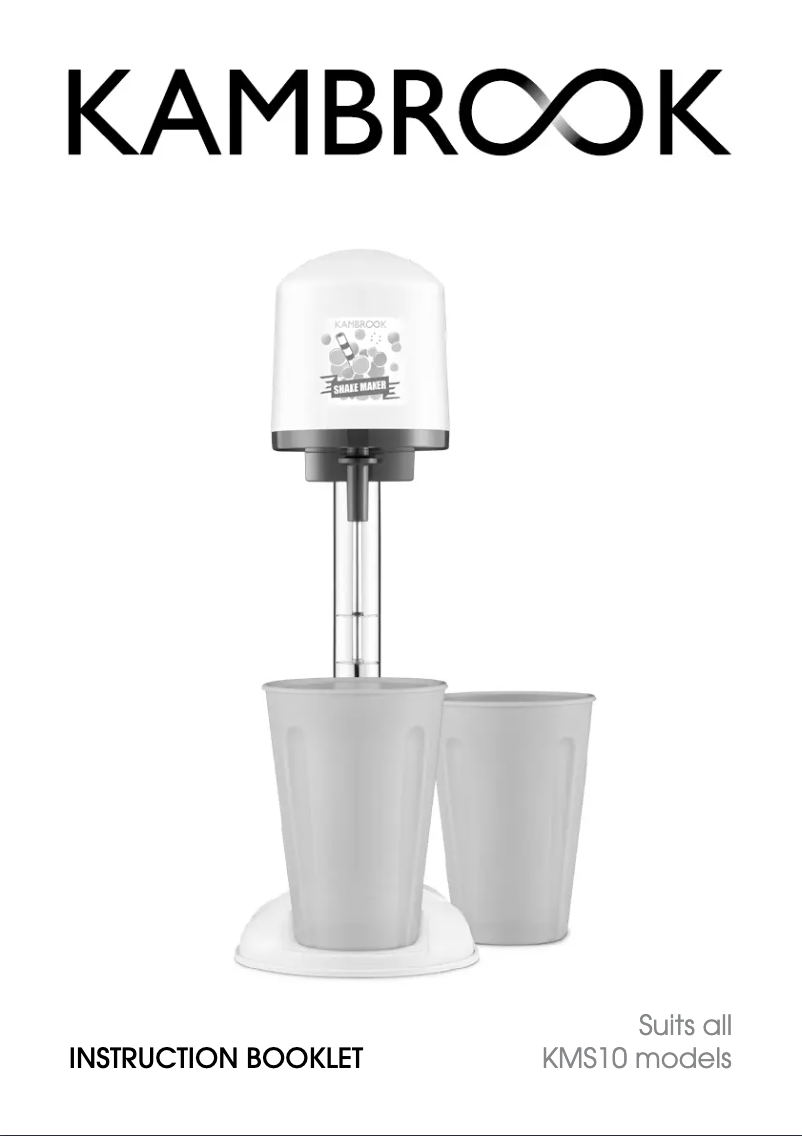 Page 1 de la notice Manuel utilisateur Kambrook KMS10