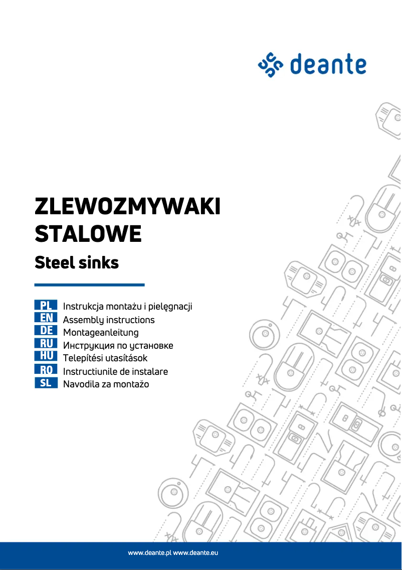 Página 1 del manual Manual de usuario Deante ZAS 051L