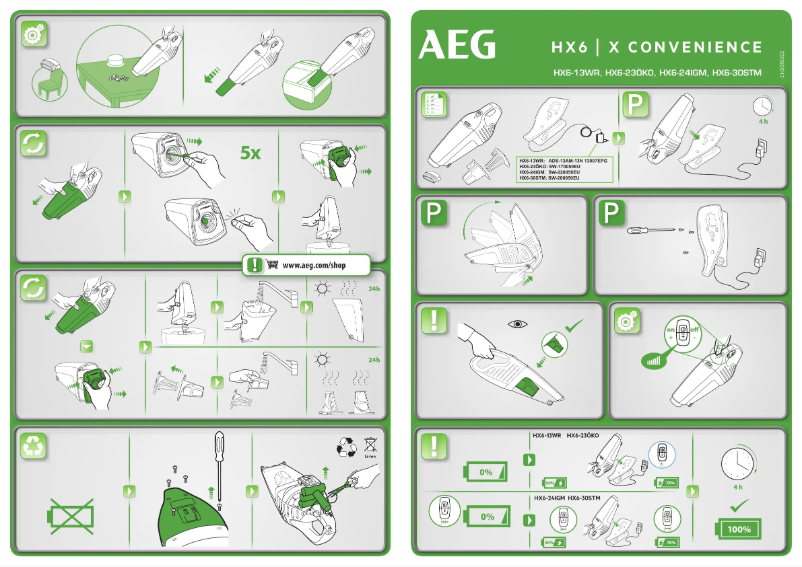 Image de la première page du manuel de l'appareil HX6-23ÖKO