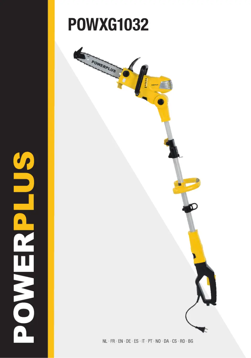 Page 1 de la notice Manuel utilisateur PowerPlus POWXG1032