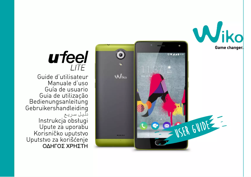 Page 1 de la notice Manuel utilisateur Wiko U Feel Lite