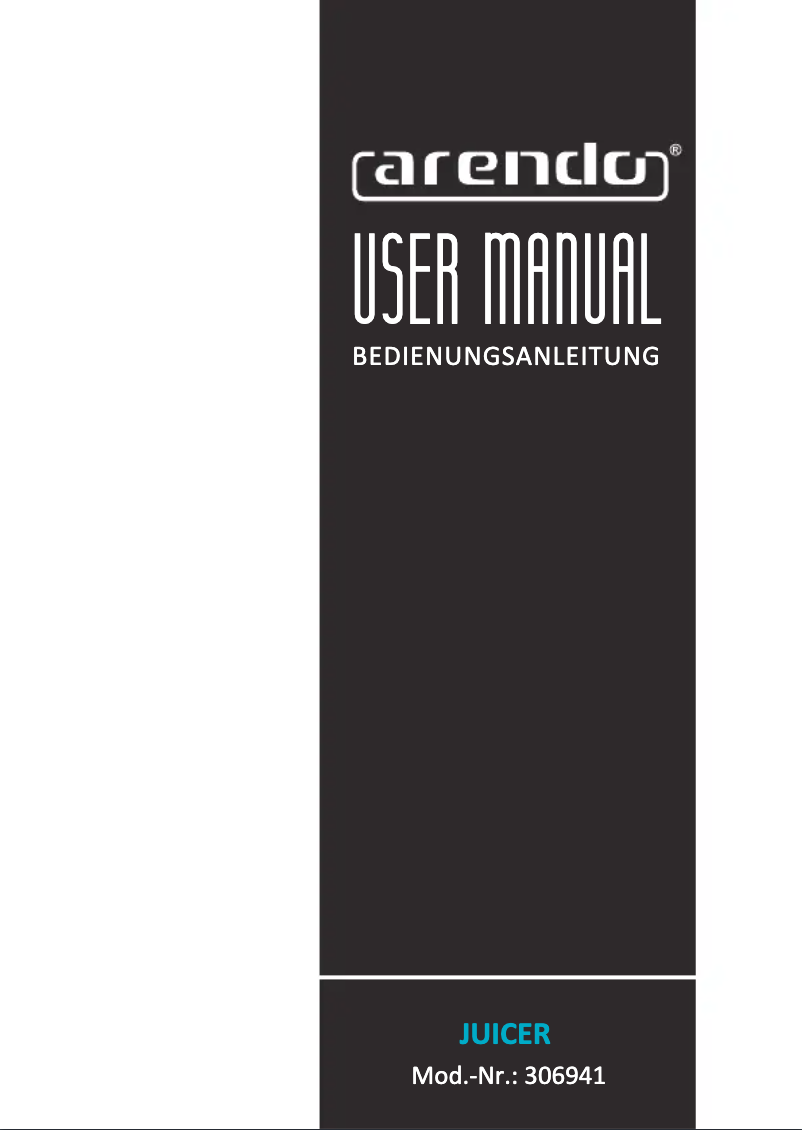 Image de la première page du manuel de l'appareil 306941
