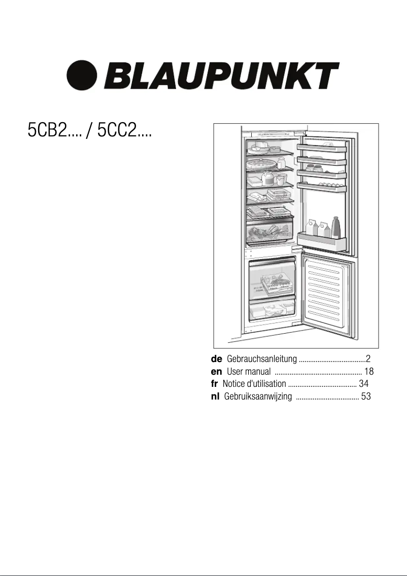 Page 1 de la notice Mode d'emploi Blaupunkt 5CC 26730