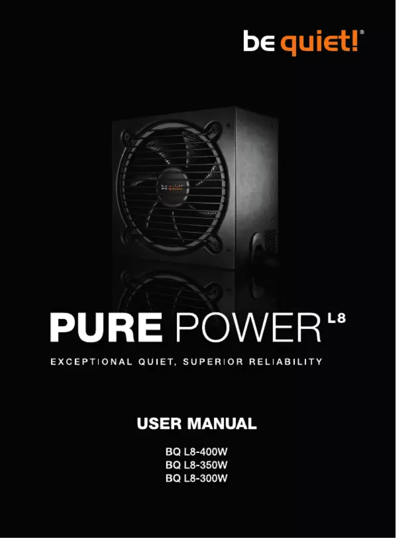 Image de la première page du manuel de l'appareil Pure Power L8-300W