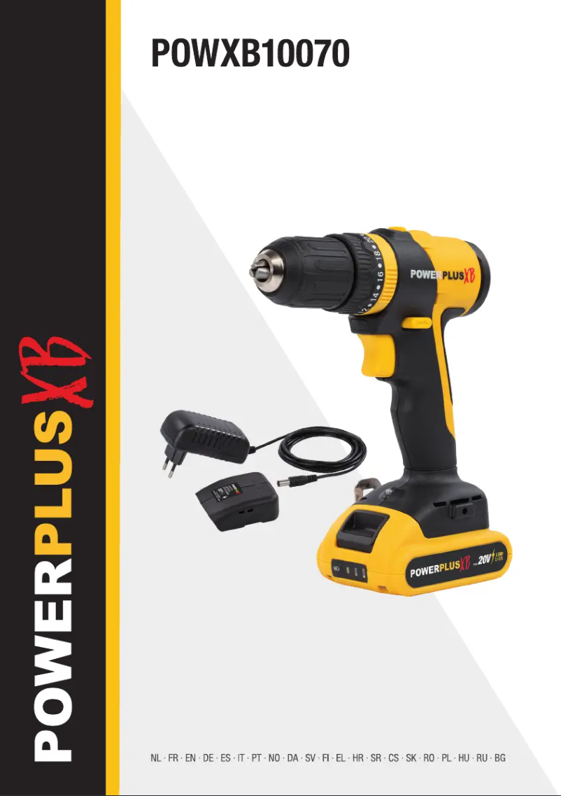 Página 1 del manual Manual de usuario PowerPlus POWXB10070
