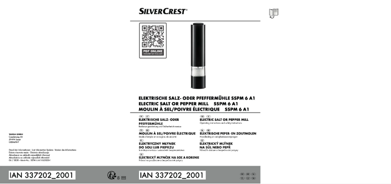 Image de la première page du manuel de l'appareil SSPM 6 A1