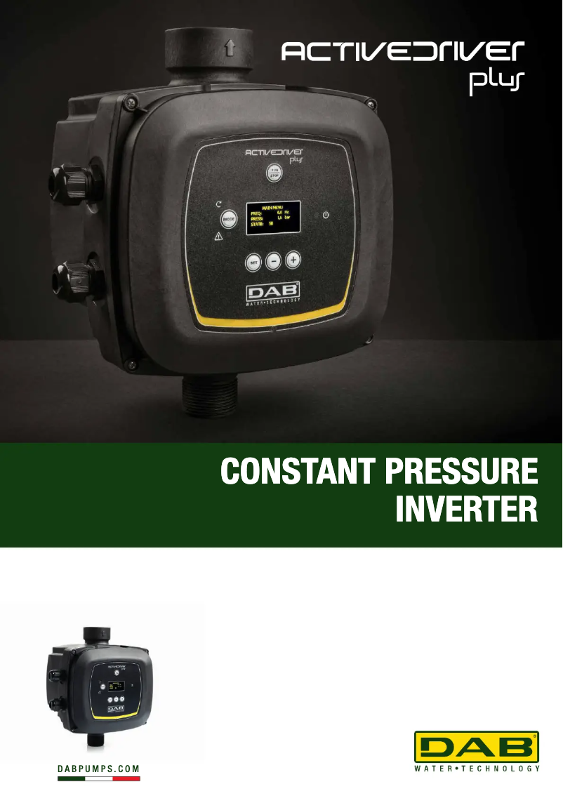 Page n°1 - Brochure DAB Active driver Plus T/T 5.5