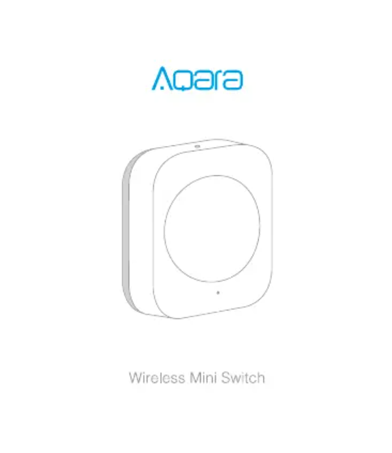 Page n°1 - Manuel utilisateur Aqara Zigbee WXKG11LM