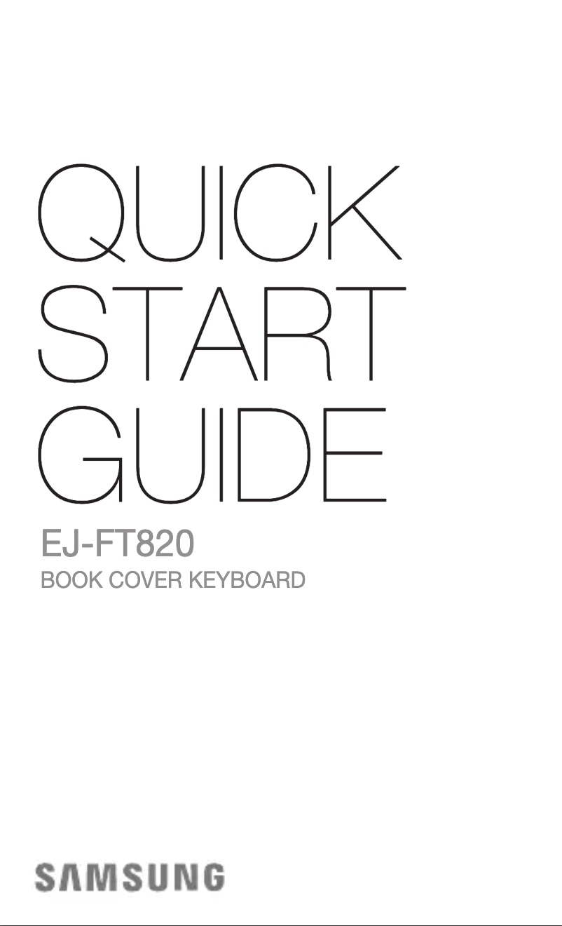 Image de la première page du manuel de l'appareil EJ-FT820