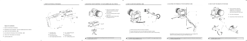 Image de la première page du manuel de l'appareil PocketRig 2