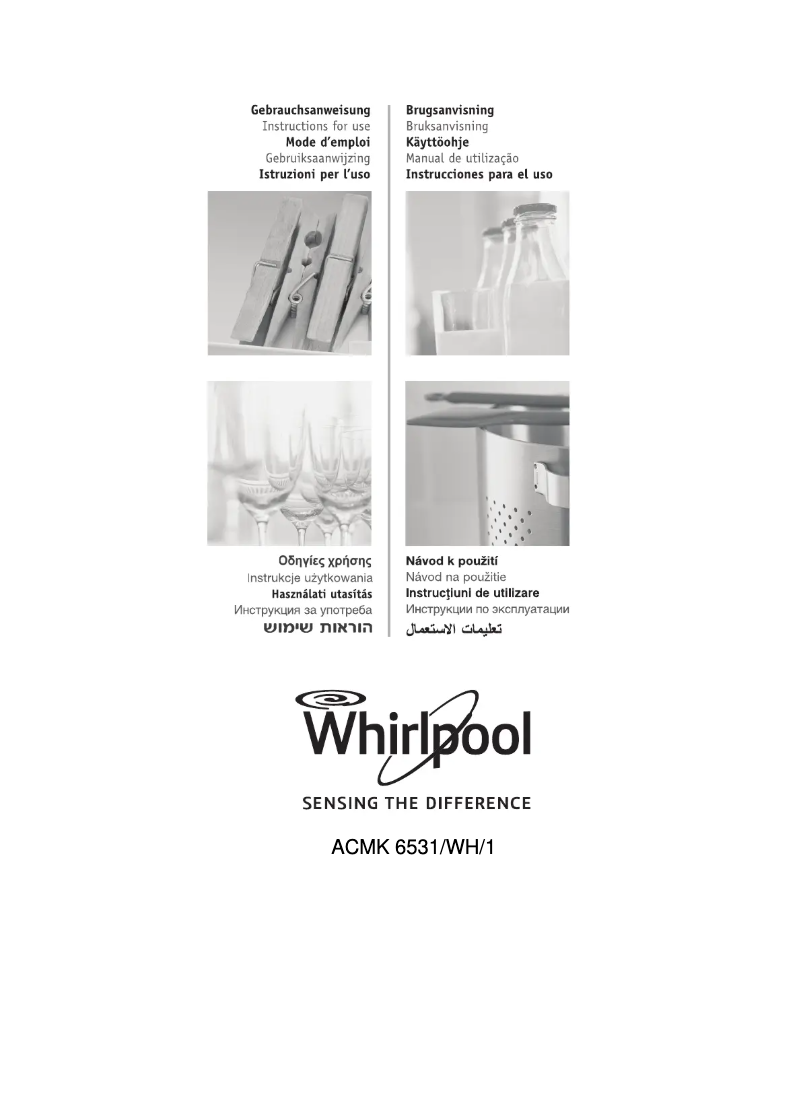 Página 1 del manual Manual de usuario Whirlpool ACMK 6531
