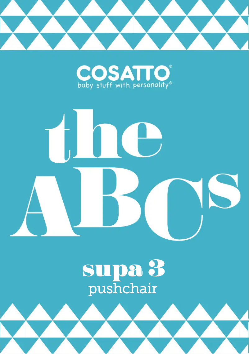 Page 1 de la notice Manuel utilisateur Cosatto Supa 3
