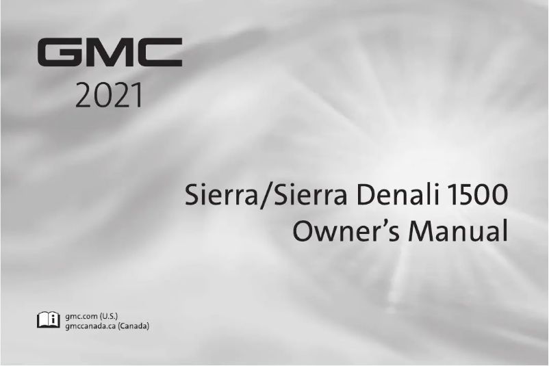 Page 1 de la notice Manuel utilisateur GMC Sierra HD (2021)