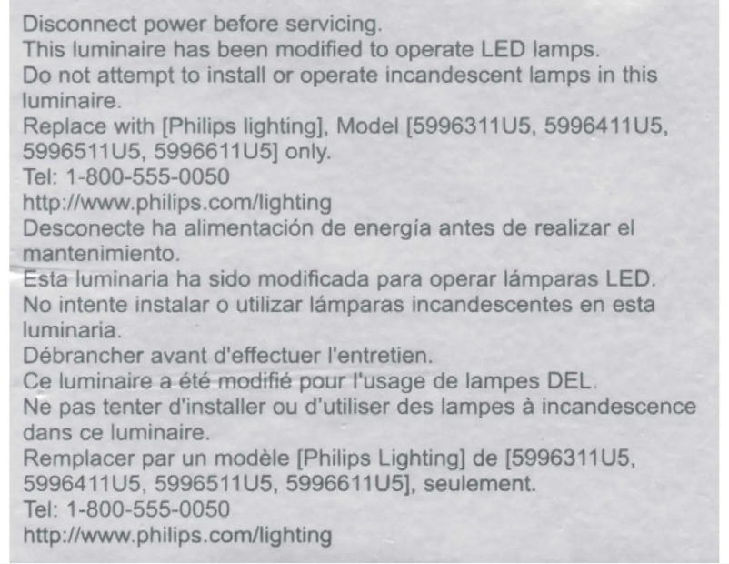 Image de la première page du manuel de l'appareil White and Color Ambiance E26