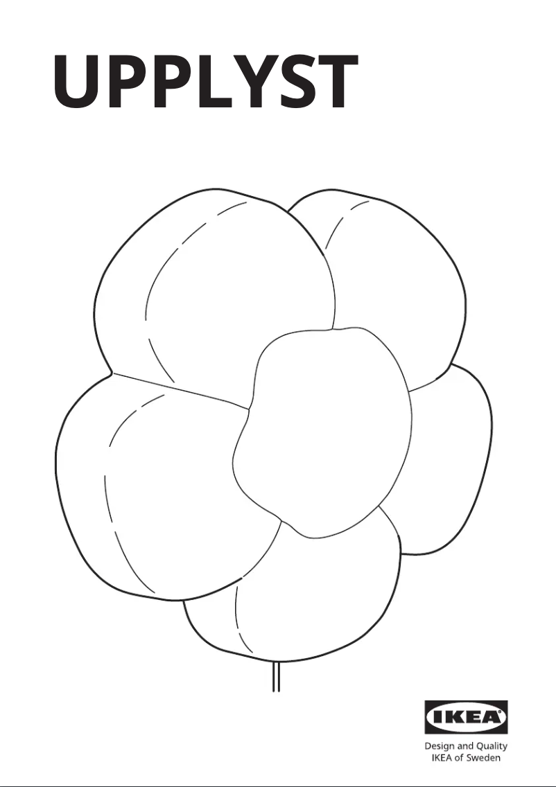 Image de la première page du manuel de l'appareil UPPLYST 405.368.39