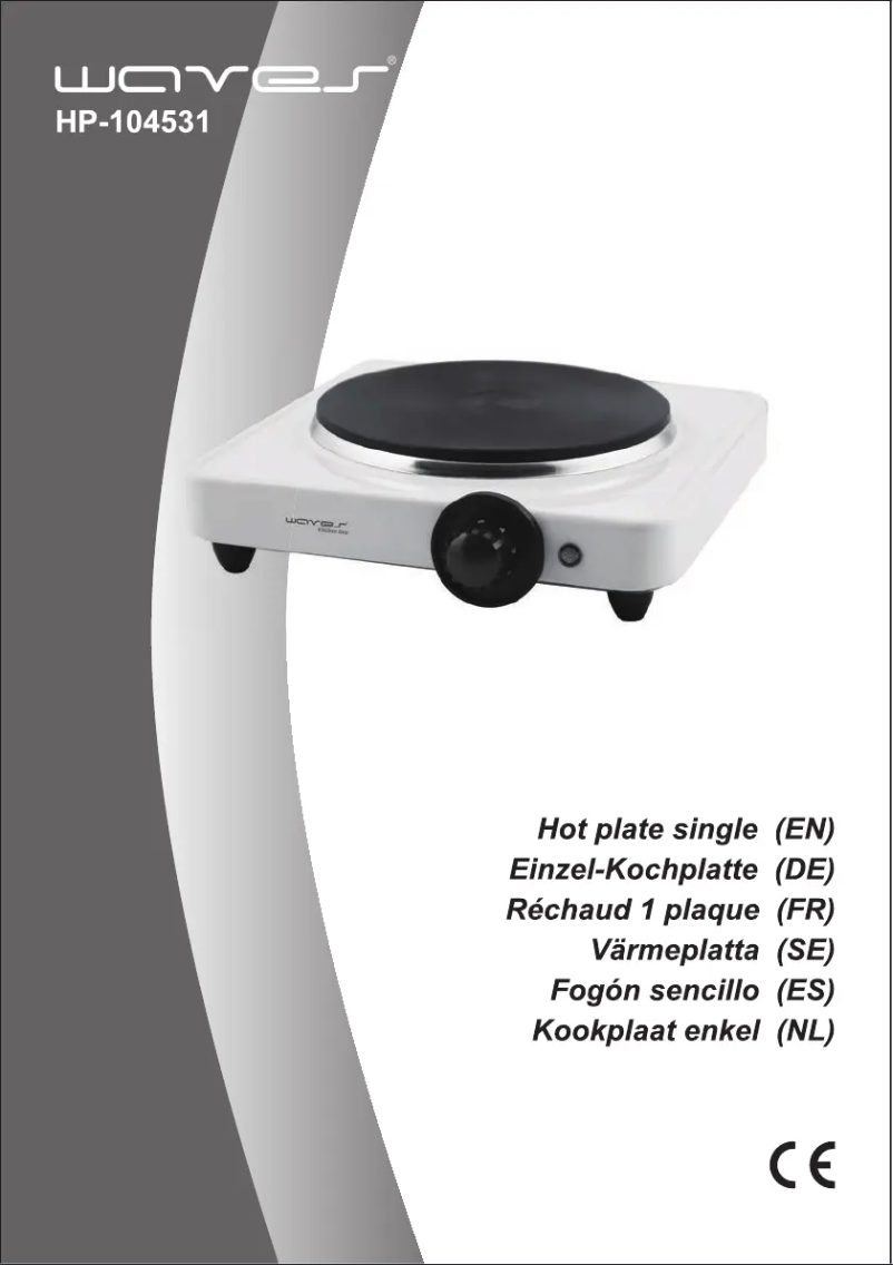 Page n°1 - Manuel utilisateur Waves HP-104531