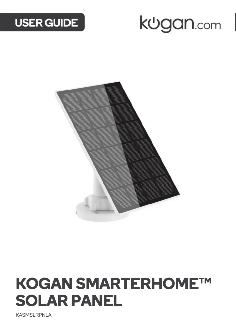 Page 1 de la notice Manuel utilisateur Kogan KASMSLRPNLA