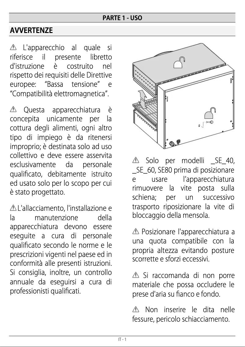 Image de la première page du manuel de l'appareil SAE541