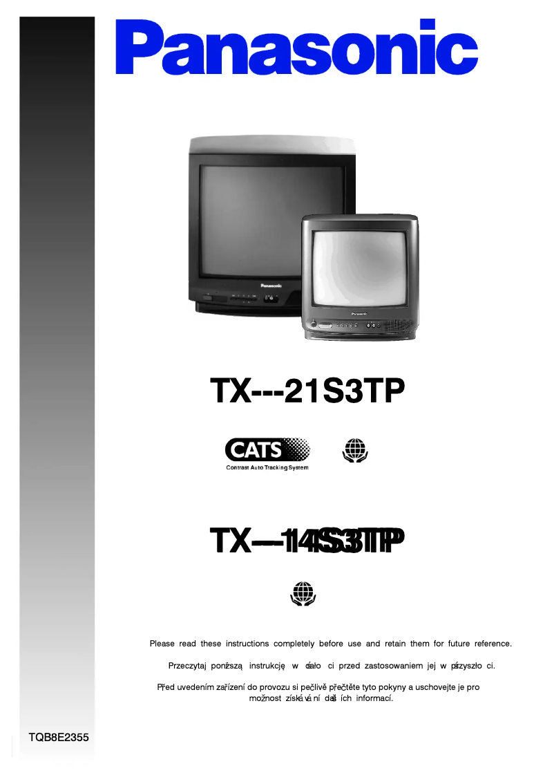 Imagen de la primera página del manual del dispositivo TX-21S3TP