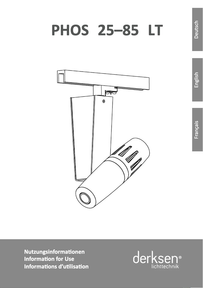 Image de la première page du manuel de l'appareil PHOS 85 LT