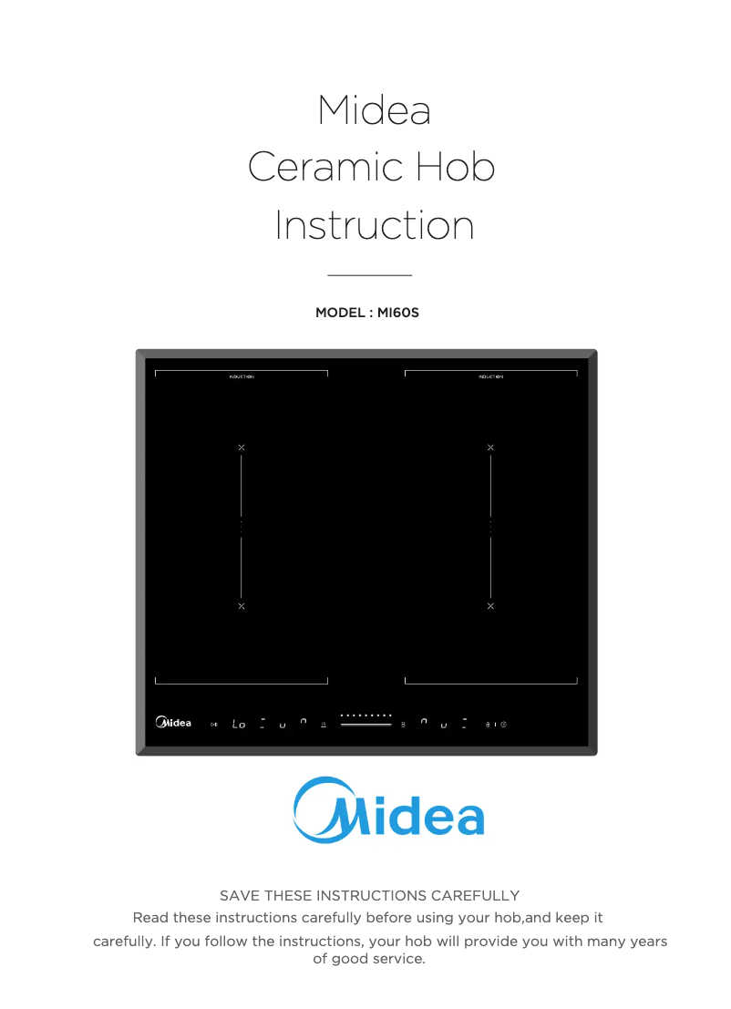 Image de la première page du manuel de l'appareil MI60S