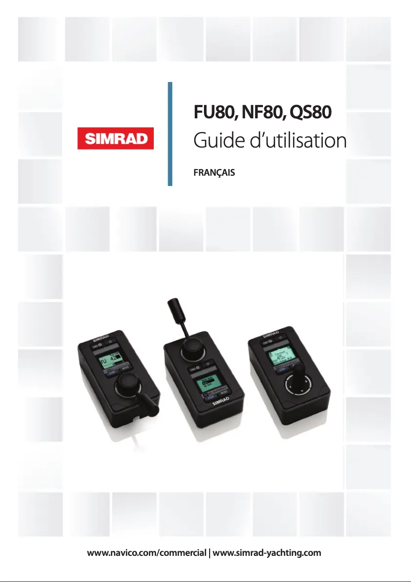 Image de la première page du manuel de l'appareil QS80