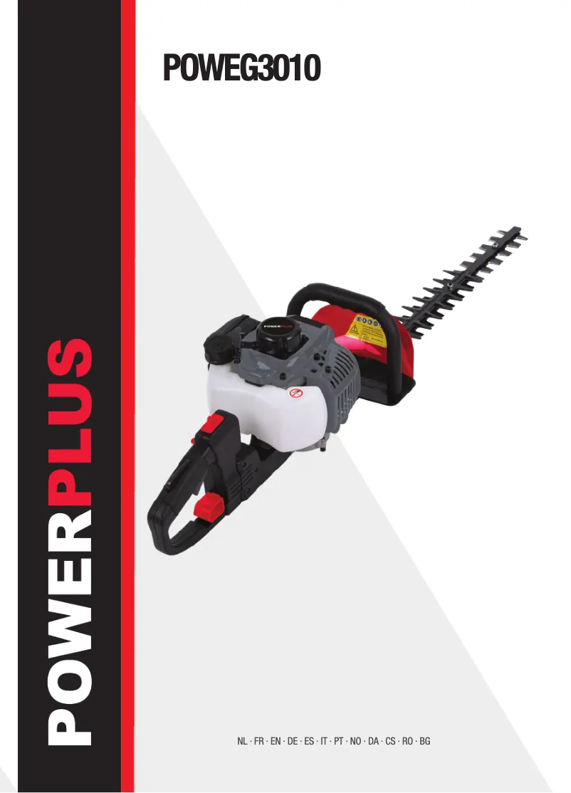 Page n°1 - Manuel utilisateur PowerPlus POWEG3010