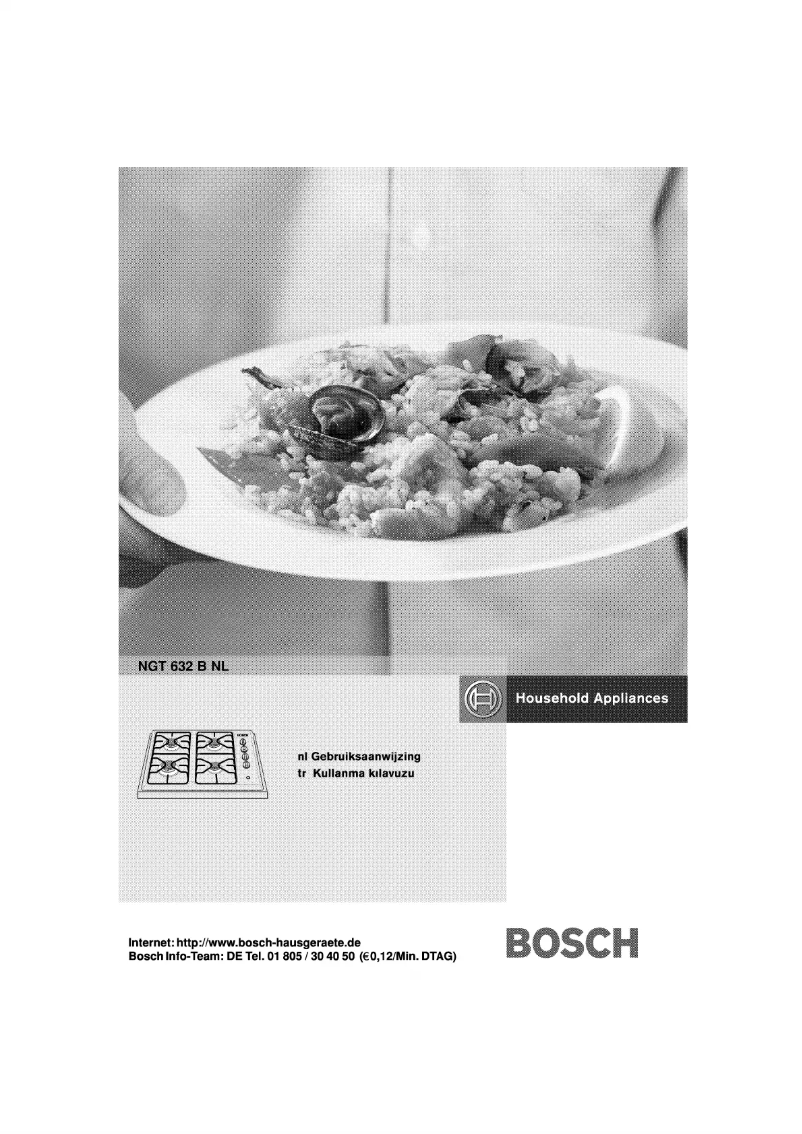 Page 1 de la notice Manuel utilisateur Bosch NGT632b