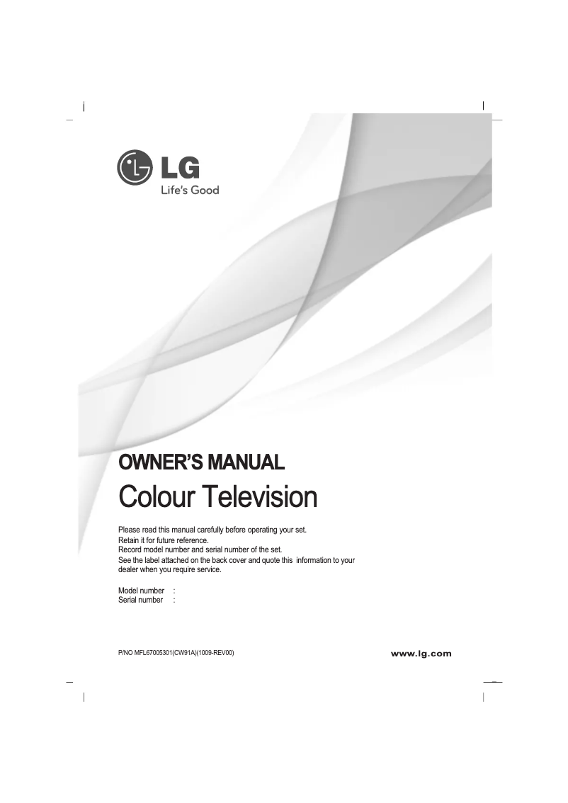 Page 1 de la notice Manuel utilisateur LG 29FU5RG