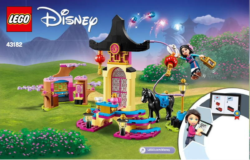 Page n°1 - Manuel utilisateur Lego Disney 43182